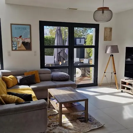 Maison Moderne 300m De La Rochelongue Agde